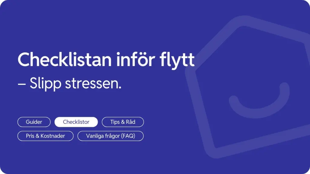 Checklistan infor flytt