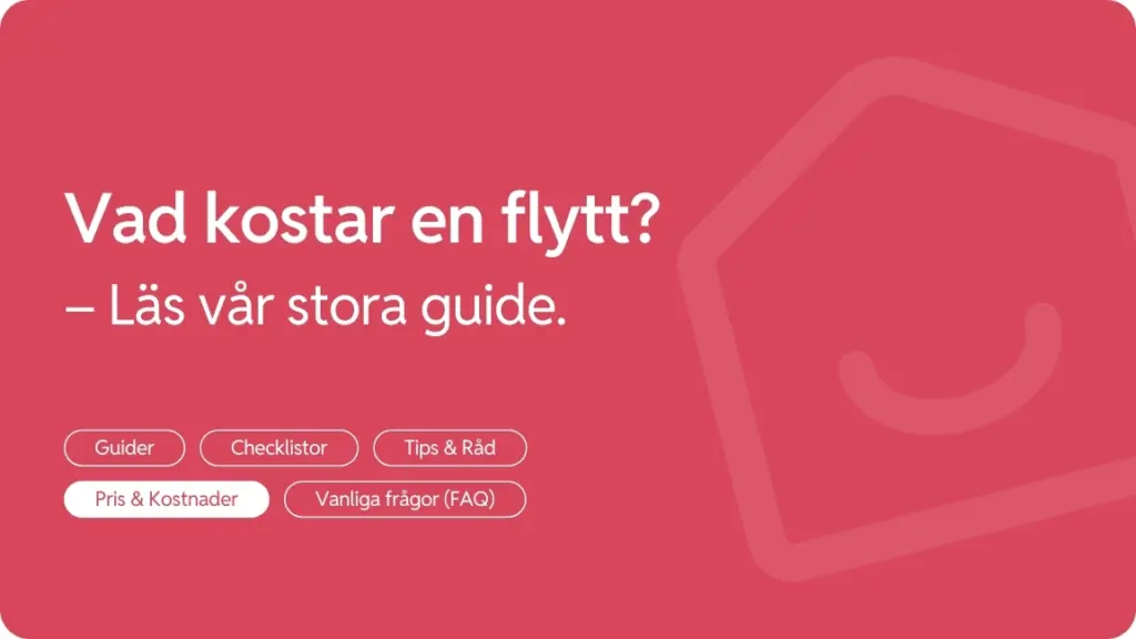 Vad kostar en flytt en komplett guide