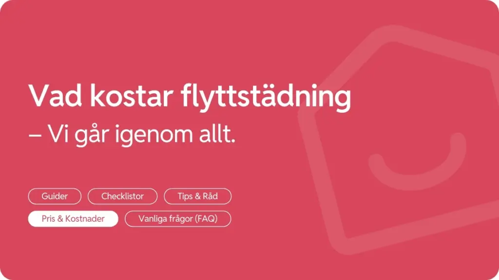 Vad kostar flyttstadning