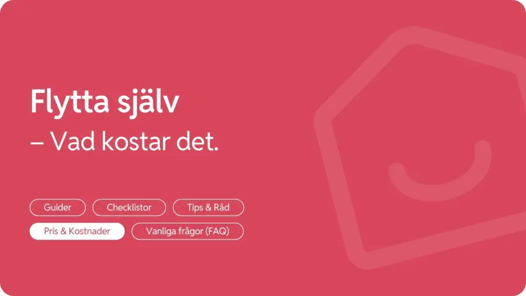 Flytta sjalv vad kostar det