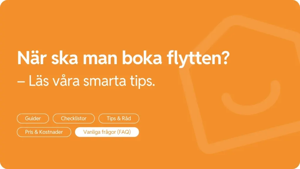 Nar ska jag boka flyttfirma