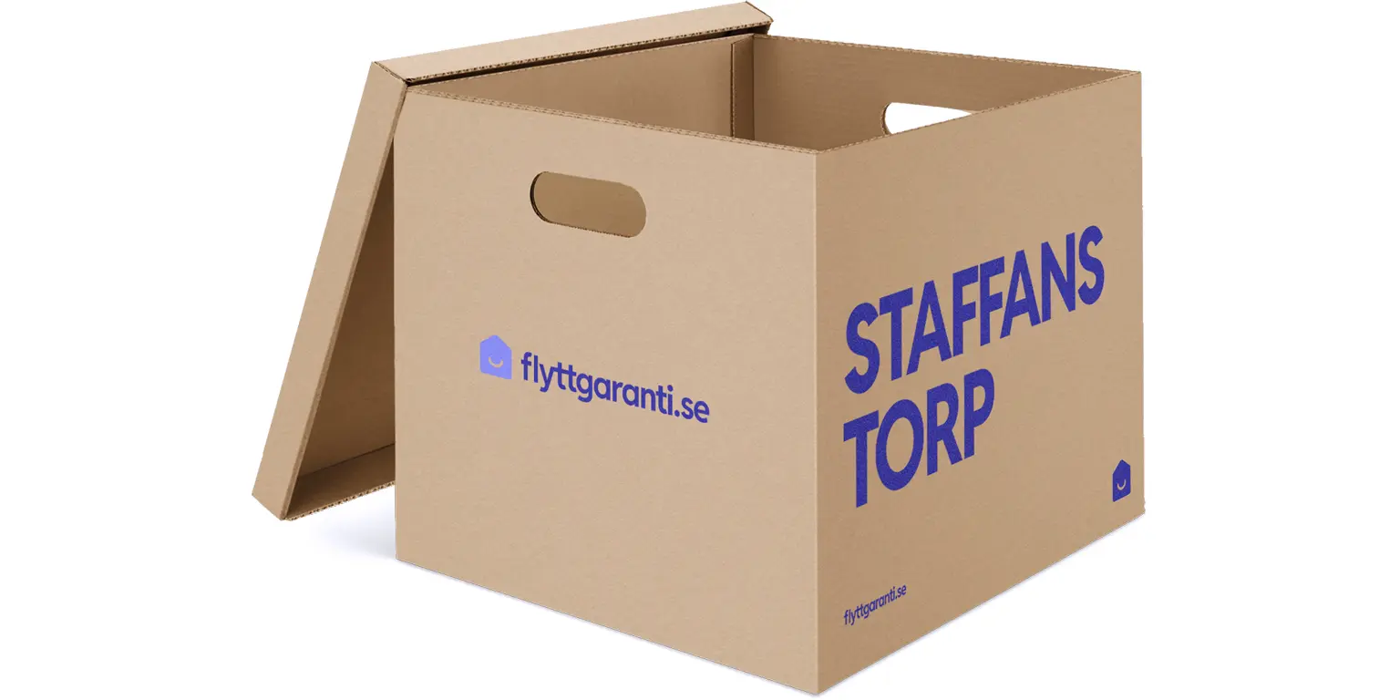 Flytt i Staffanstorp boka direkt med fast pris