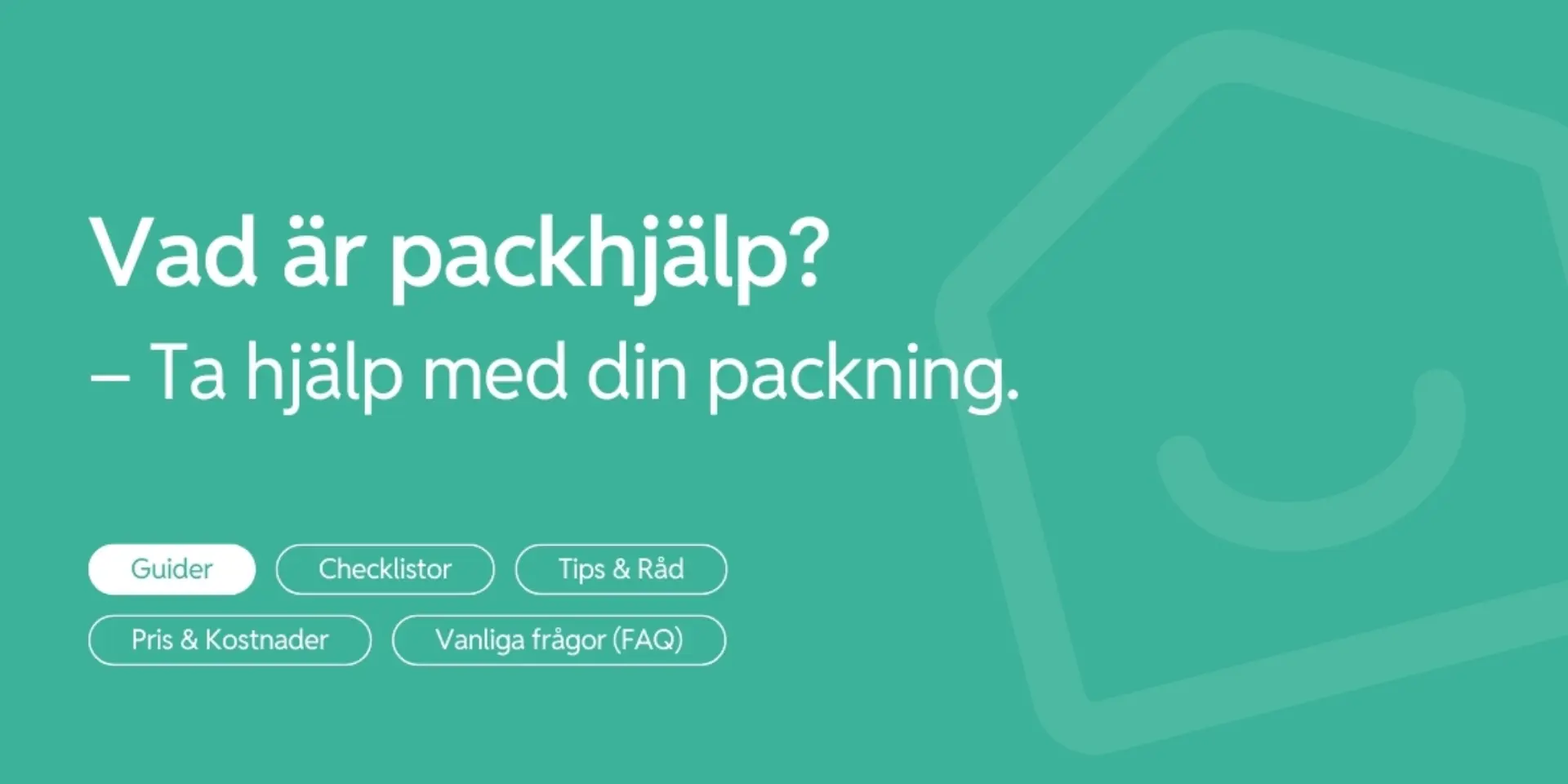 Hjalp med packning vad galler