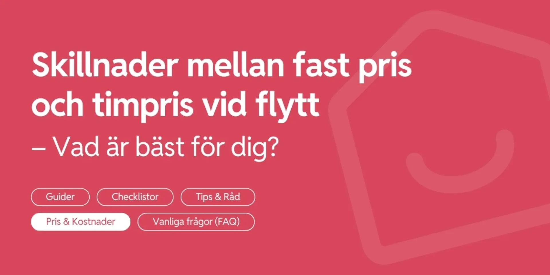 Skillnader mellan fast pris och timpris vid flytt vad ar bast for dig