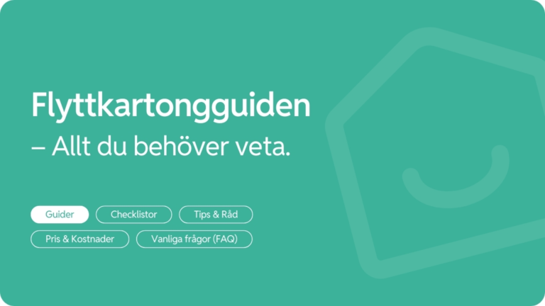 Flyttkartongguiden allt du behover veta