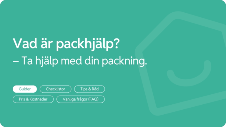 Hjalp med packning vad galler
