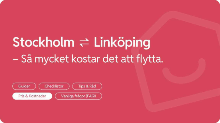 Flytta fran Linkoping till Stockholm