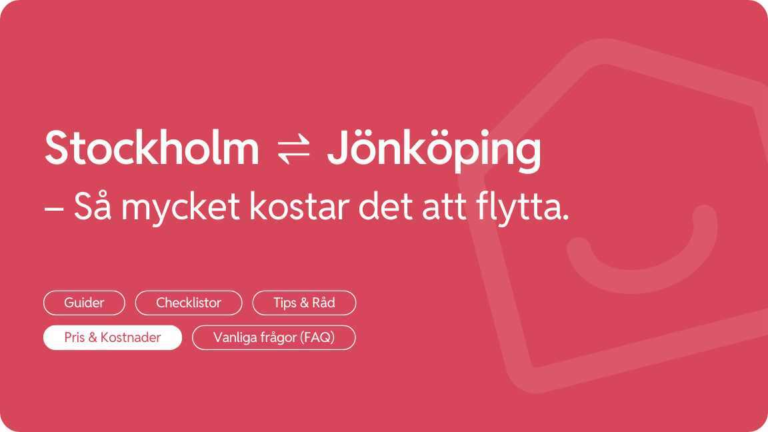 Flytta fran Jonkoping till Stockholm